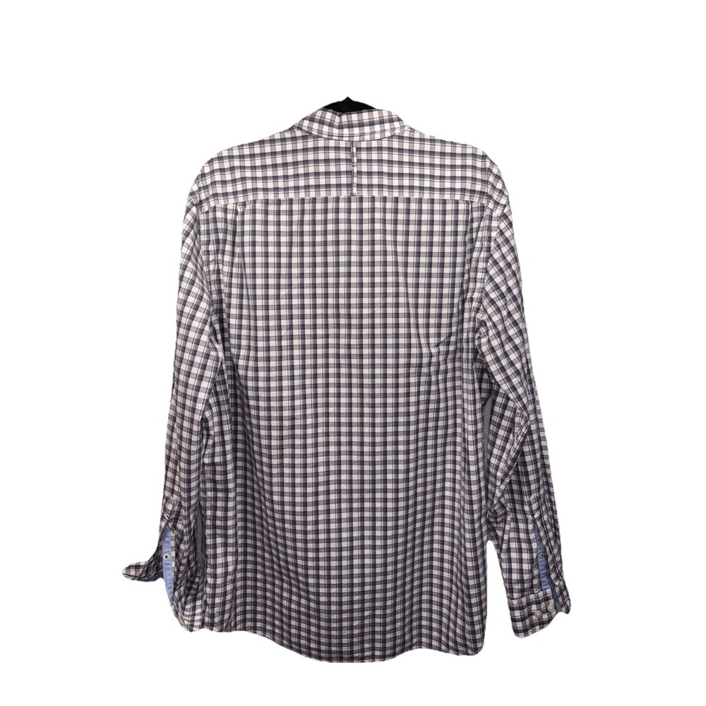 banana republic mens polo Plaid shirt xl - Picture 5 of 6